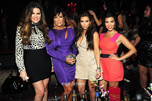  Kim Kardashian Celebrates Her Bachelorette Party at TAO in Vegas, July 23.