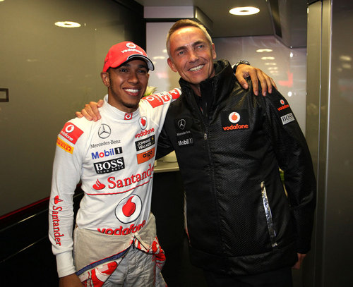  Lewis Hamilton and Martin Whitmarsh Germany 2011