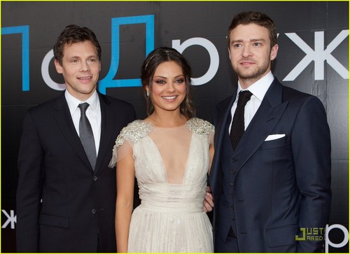  Mila Kunis & Justin Timberlake: 'Friends with Benefits' in Moscow!