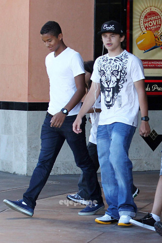  Prince, Paris, Blanket, Jaafar and Jermajesty at the phim chiếu rạp in Calabasas 7/24/2011