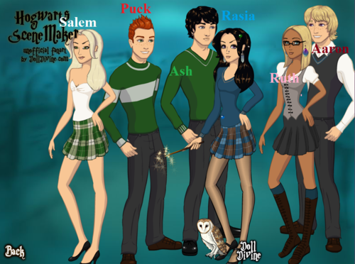  Rasia and Ash And PUck and SAlem And Ruth and Aaron