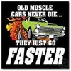  muscle car poster