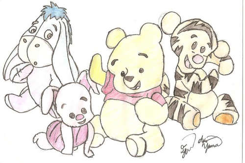  pooh drawings