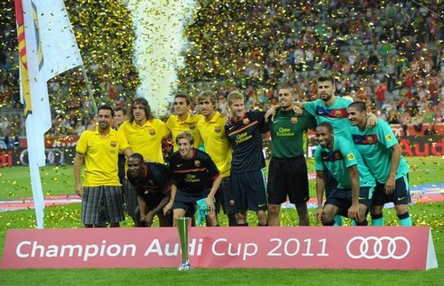  2011 奥迪 Cup: FC Barcelona - FC Bayern Munich (2:0)
