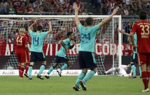  Bayern Munich vs FC Barcelona Audi Cup [0-2]