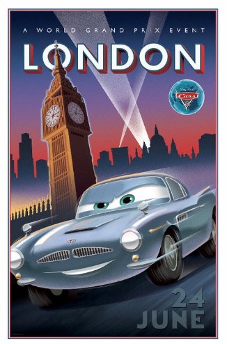  CARS 2 Posters