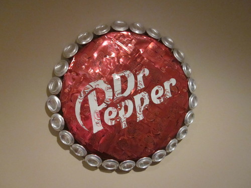  Dr. Pepper Can Art Bottle ٹوپی