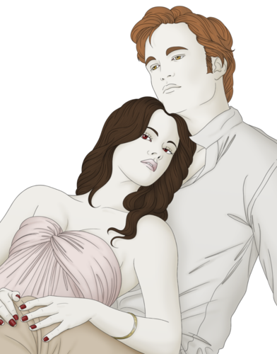  Edward and Bella Fanart