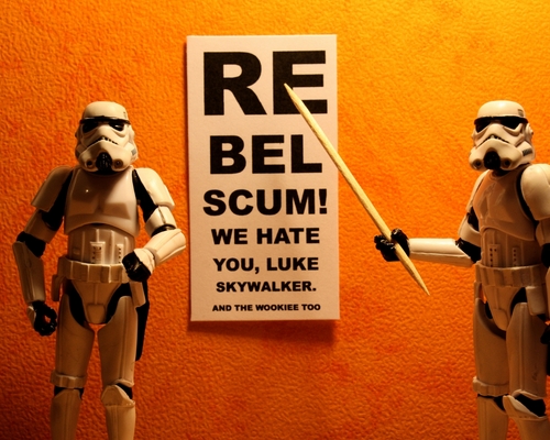 Funny Stormtrooper 壁纸