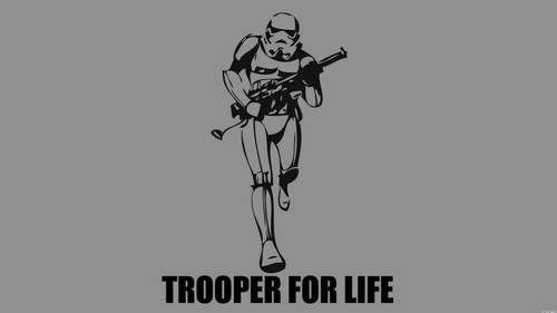  Funny Stormtrooper achtergrond