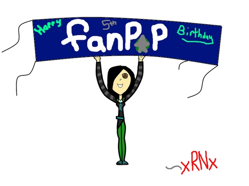  Happy 5th birthday fanpop! par My oc Rayn