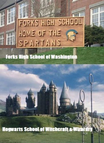  Hogwarts vs. Forks High