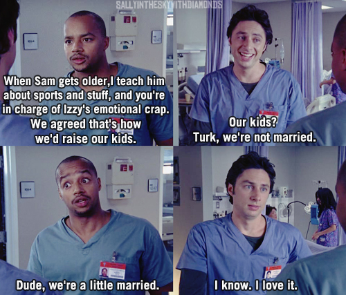  JD & Turk: almost married
