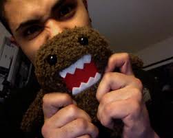 Joey with domo :3
