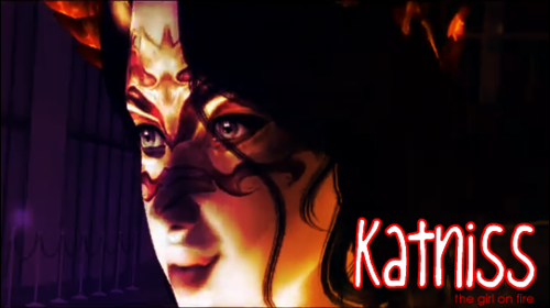  Katniss: The Girl on moto [by MsMarina]