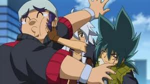  Kyoya rejecting Benkei's hug