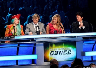  Lady Gaga on 'So You Think You Can Dance'