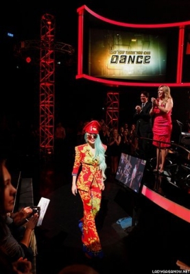 Lady Gaga on 'So u Think u Can Dance'