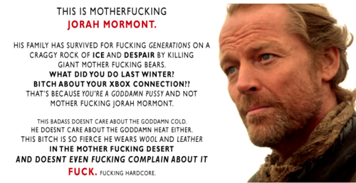  Motherfucking Jorah Mormont