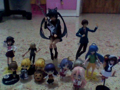  My anime figures