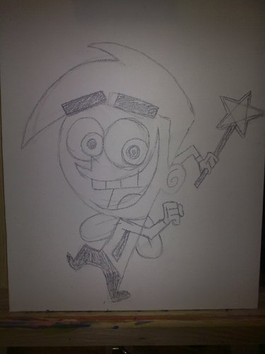  My drawing of Cosmo