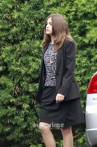  PARIS prince and blanket leaving church