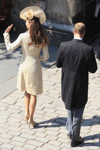  Prince William & Catherine at Zara and Mike’s Wedding