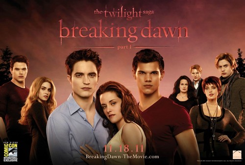 The Cullens including Bella. And sadly Jacob....