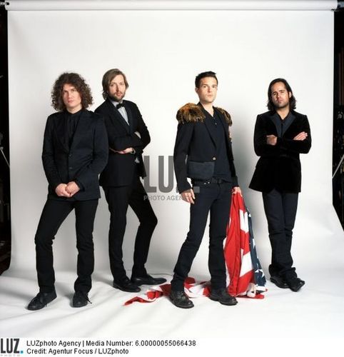 The Killers photo shoot