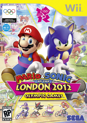  The Mario & Sonic at the लंडन 2012 Olympic Games Cover