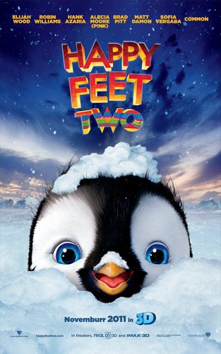  The секунда Happy Feet 2 Poster