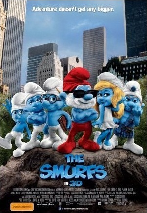  The Smurfs Movie Poster