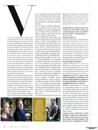  Vanity Fair Italy - July 27, 2011