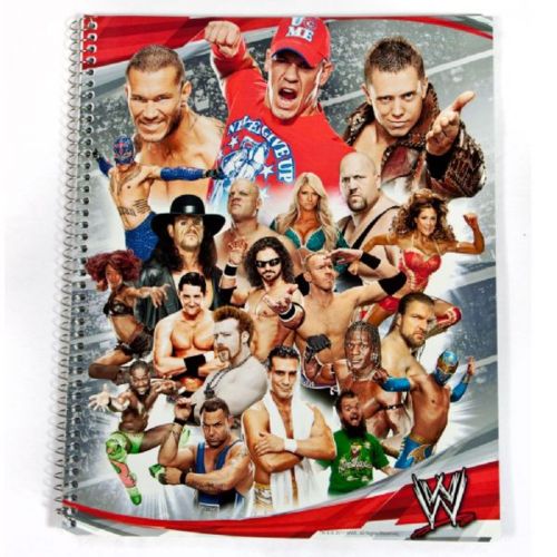  WWE Notebook featuring Wade Barrett