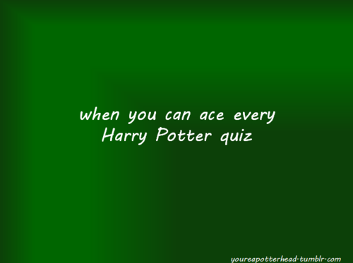 te Know You're a Potterhead When...