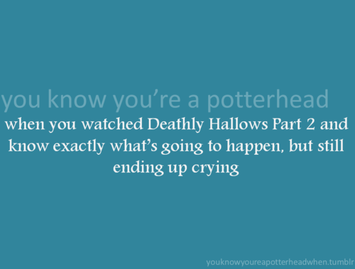  آپ Know You're a Potterhead When...