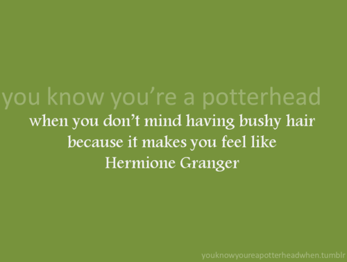  anda Know You're a Potterhead When...