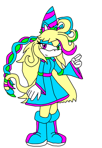 one of my many sonic fancharacters: viola hedgecat