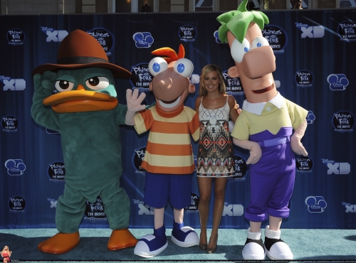  Ashley @ Phineas And Ferb LA Premiere