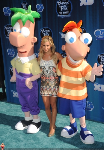  Ashley @ Phineas And Ferb LA Premiere