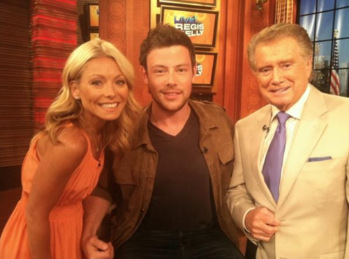  Cory Monteith on Regis & Kelly (August 2, 2011)
