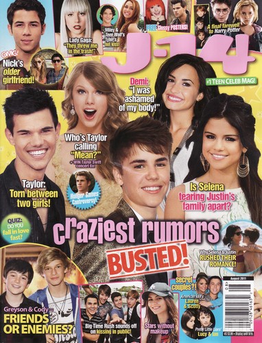  Demi - J-14 Magazine - August 2011