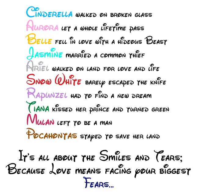 Disney Princess Love Quote
