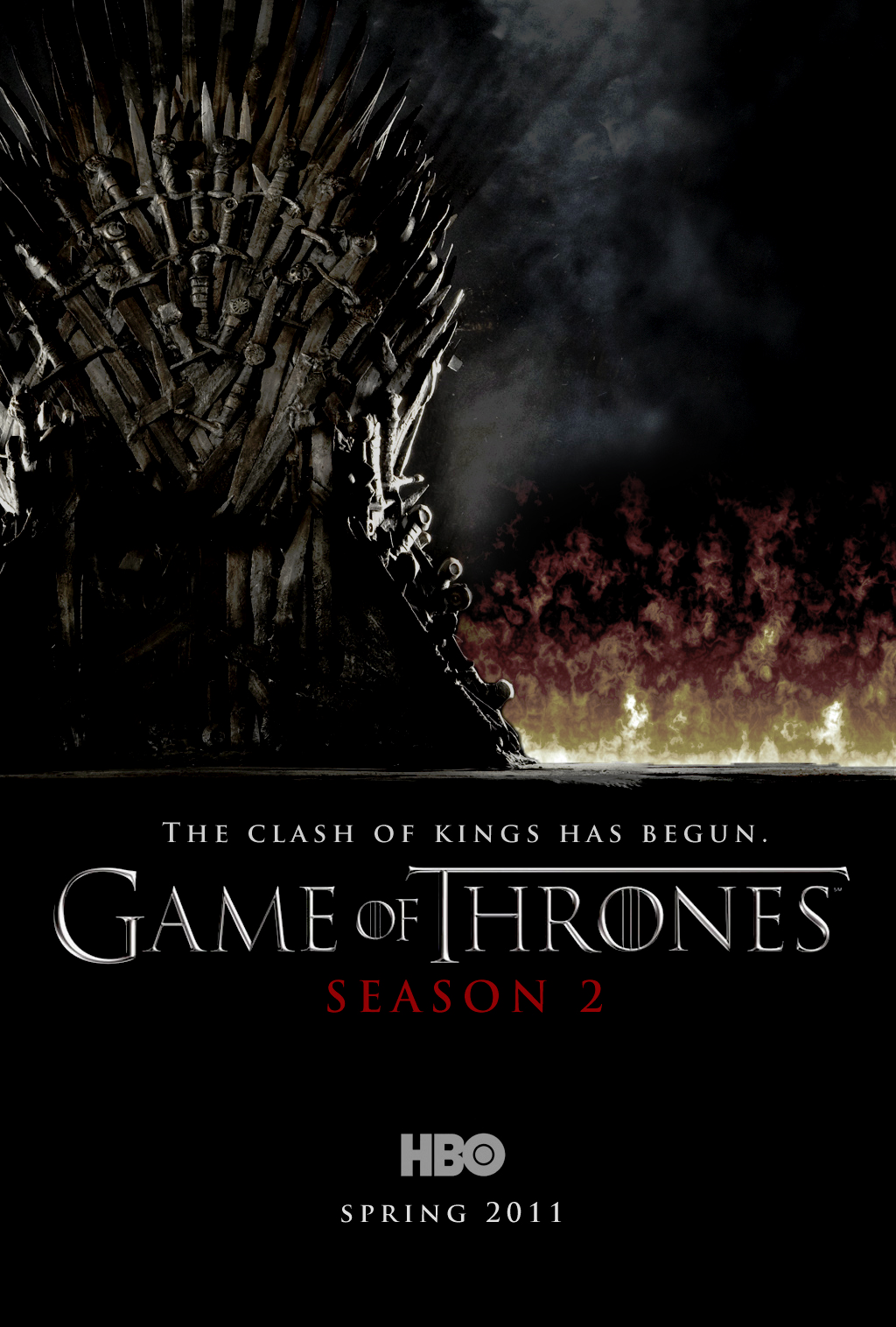 Game of Thrones Season 2 Poster Game of Thrones Fan Art (24250987