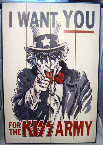  I want you....for the ciuman Army