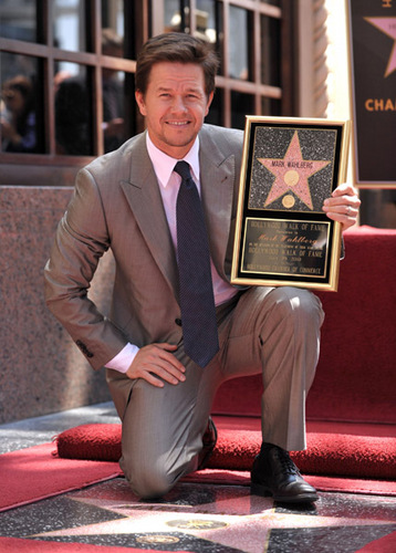  July 29 2010 - Mark Wahlberg Honored On The Hollywood Walk Of Fame