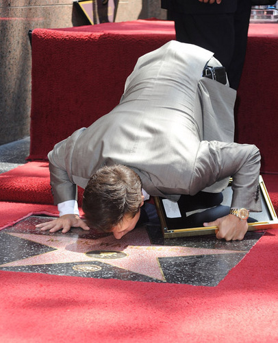  July 29 2010 - Mark Wahlberg Honored On The Hollywood Walk Of Fame