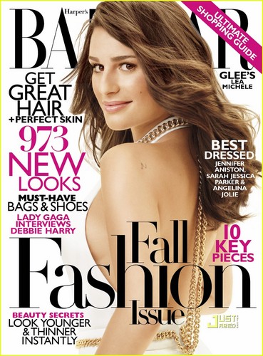  Lea Michele Covers 'Harper's Bazaar' September 2011