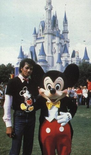 Michael and Mickey Mouse
