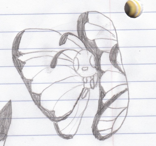  My attempt at drawing Butterfree Number 2